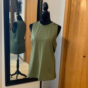 Zyia Active Army Green Tank | Large